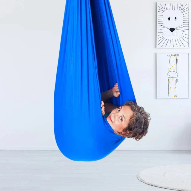 Balançoire Thérapeutique Apaisante pour Enfants - CalmGlide | Idéale pour la Relaxation et le Bien-être