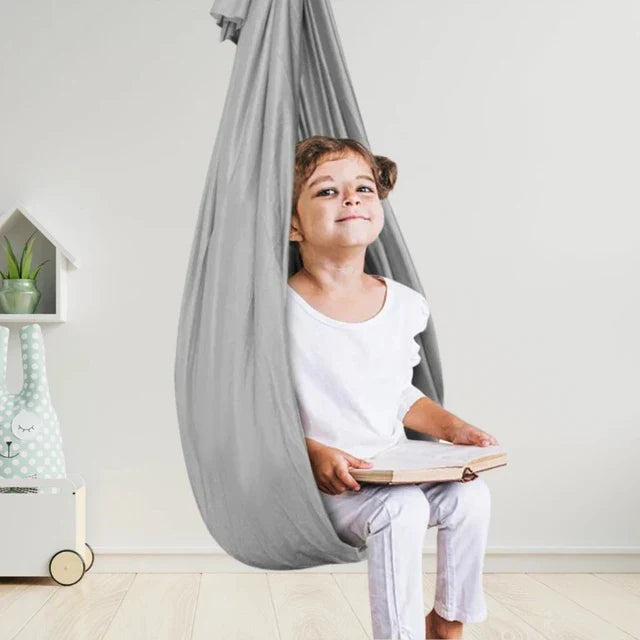 Balançoire Thérapeutique Apaisante pour Enfants - CalmGlide | Idéale pour la Relaxation et le Bien-être