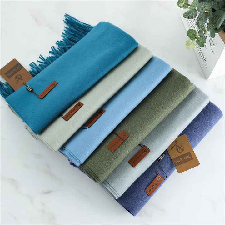 Écharpe en cristal d'hiver | Douce et élégante pour un confort optimal