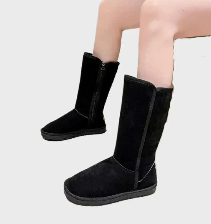 Bottes d'Hiver en Peau de Mouton pour Femmes - Modèle Sofia