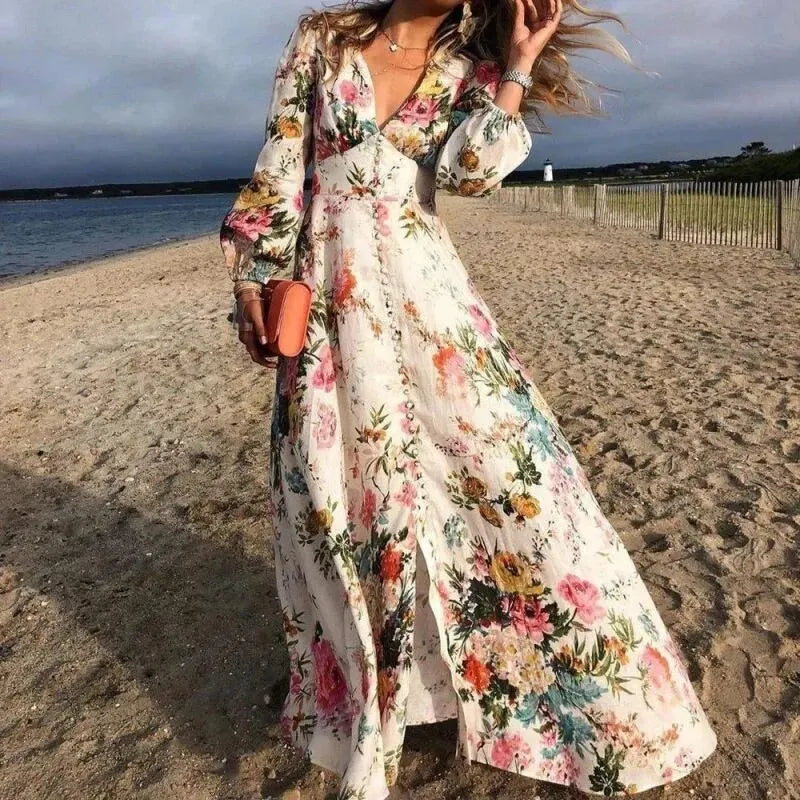 Grete | Vestito a motivi floreali