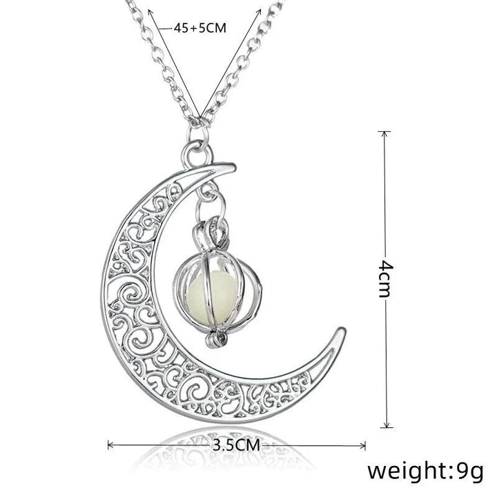 Collier Pendentif en Pierre de Lune - Bijou Élégant et Tendance