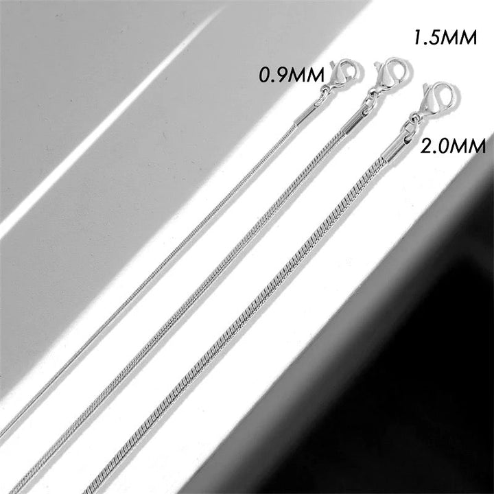 Bracelet Minimaliste avec Fermoir Serpent | Bändchen Armband Tendance