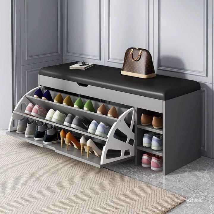 Armoire à chaussures Bucket Flip - Rangement de chaussures élégant | Maison Moderne