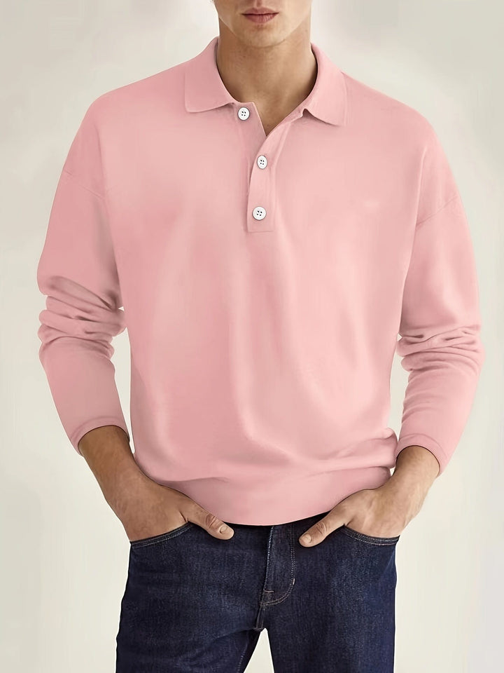 Polo à manches longues pour hommes - Craig