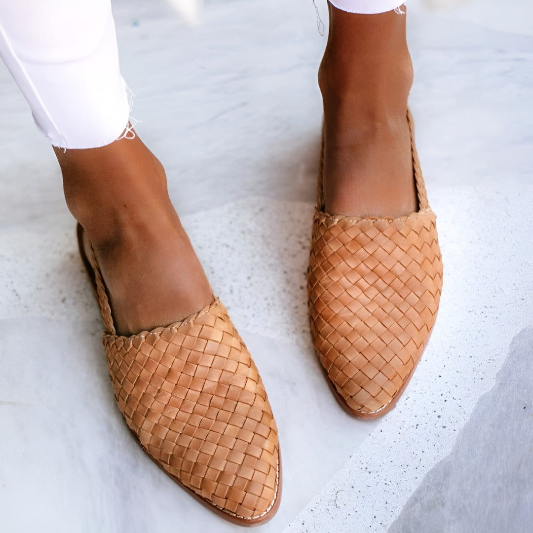 Sandales Tissées Quinta – Élégance et Confort Estival