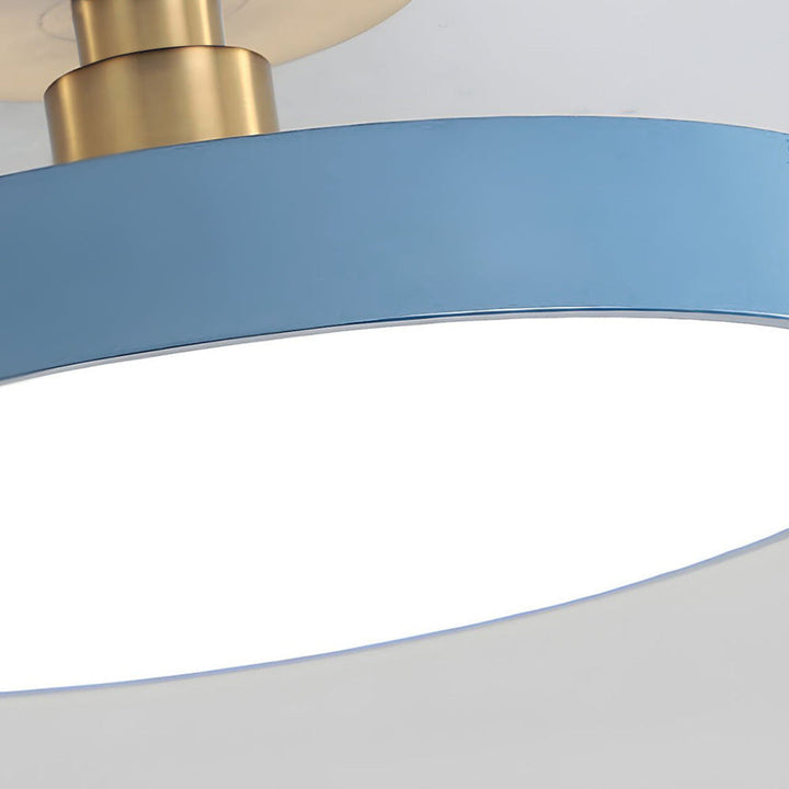 Plafonnier LED Circolare Moderno – Design Semi-Interrato