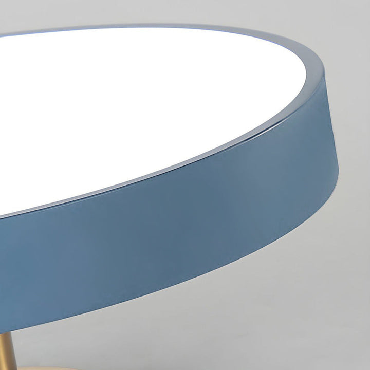 Plafonnier LED Circolare Moderno – Design Semi-Interrato