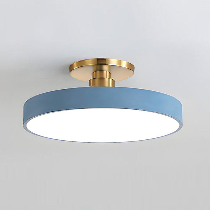 Plafonnier LED Circolare Moderno – Design Semi-Interrato
