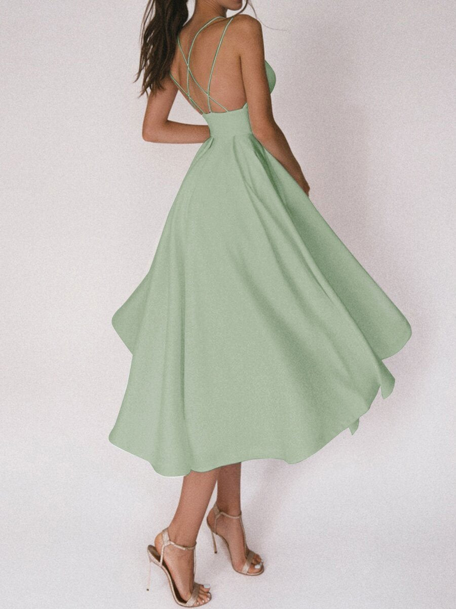Robe Évasée Dos Nu - Élégance et Confort