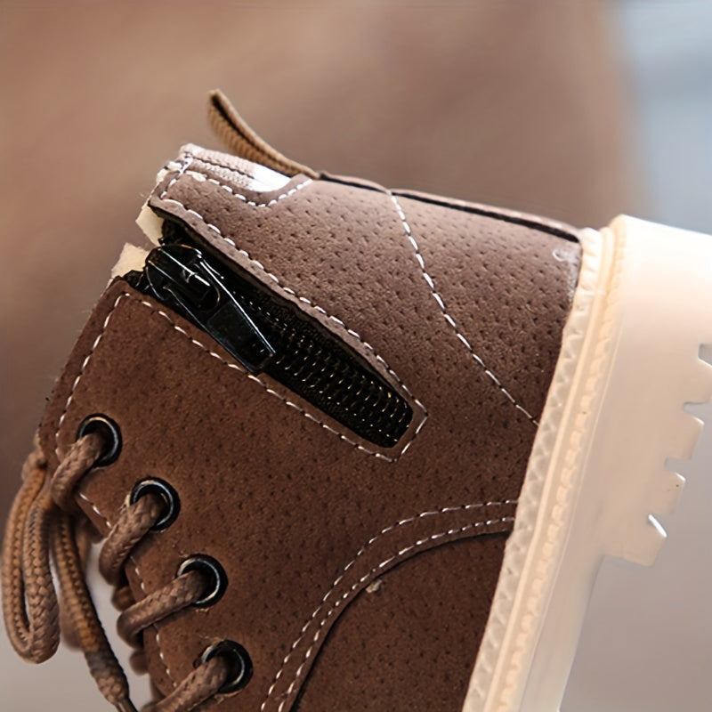 Luca – Bottines d'extérieur pour garçons avec doublure en polaire