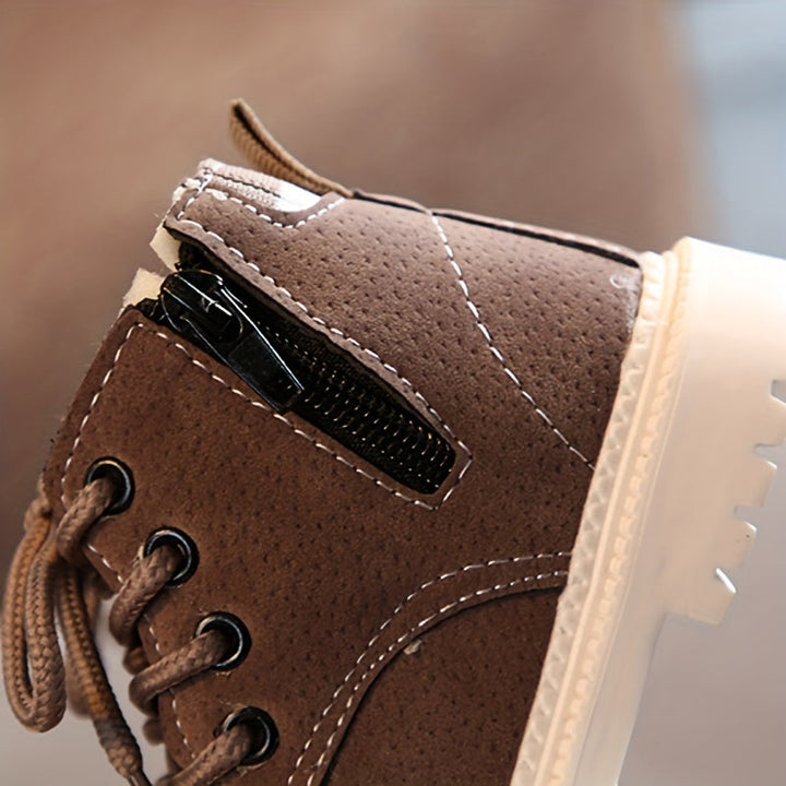 Luca – Bottines d'extérieur pour garçons avec doublure en polaire