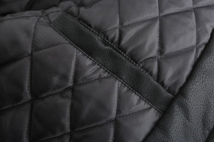Liam - Veste en cuir classique à capuche