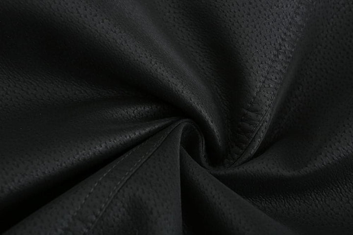 Liam - Veste en cuir classique à capuche