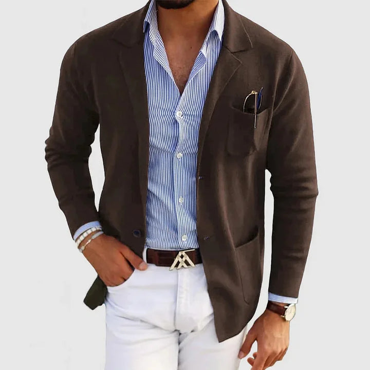 Ziyaeddin | Giacca da tempo libero elegante per uomo