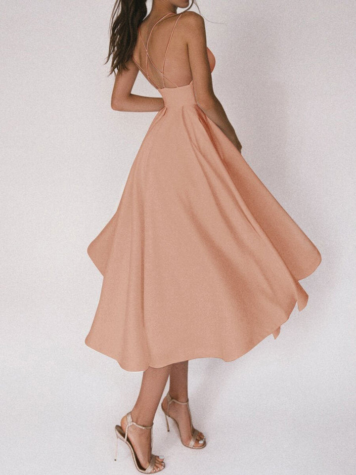 Robe Évasée Dos Nu - Élégance et Confort