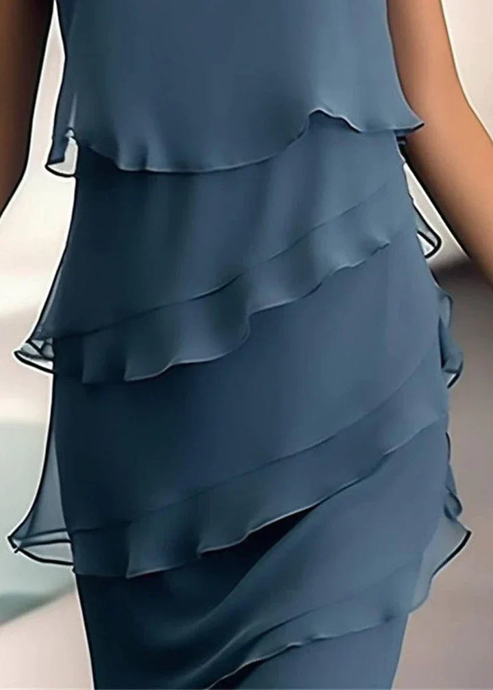 Elegantes Kleid in Lagen