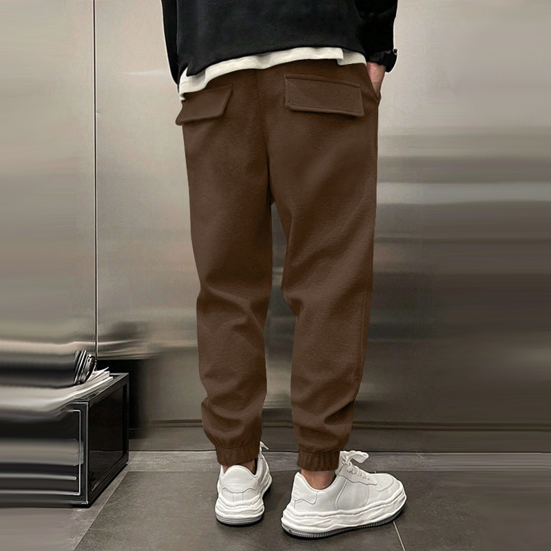 Axelej | Casual polyester pants for men