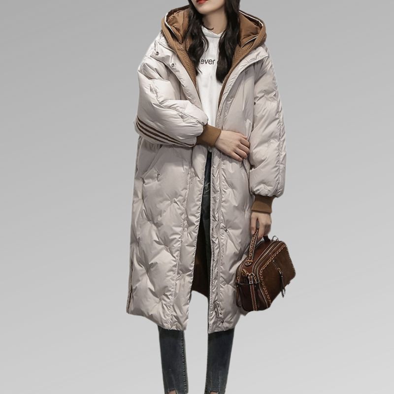 Manteau d’Hiver Long pour Femme – Élégance & Chaleur