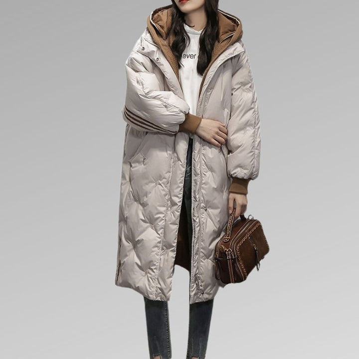 Manteau d’Hiver Long pour Femme – Élégance & Chaleur