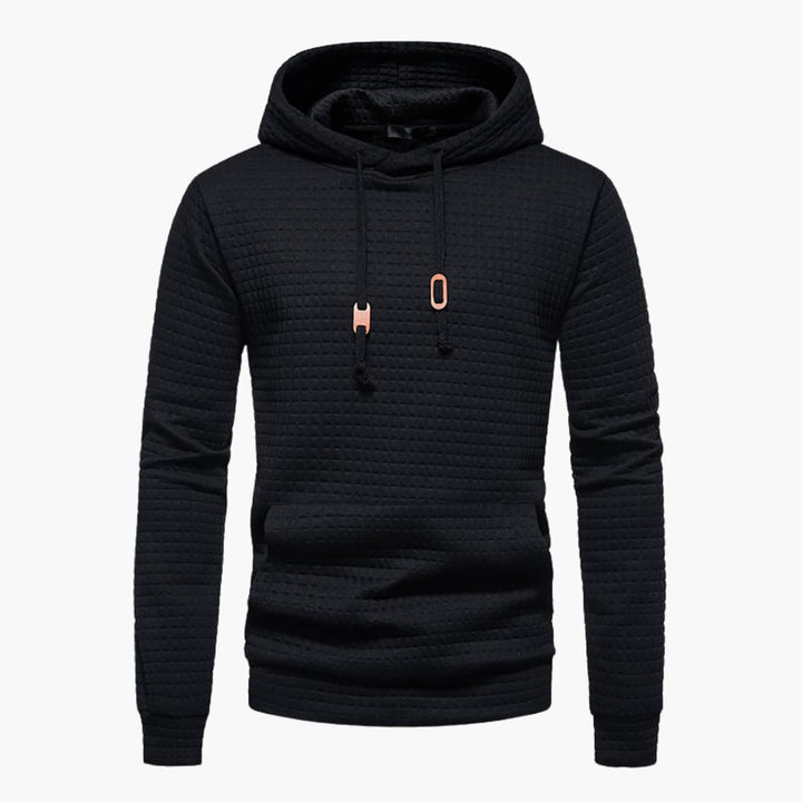 Théo – Felpa con cappuccio alla moda con grande cappuccio, stilosa per uomini