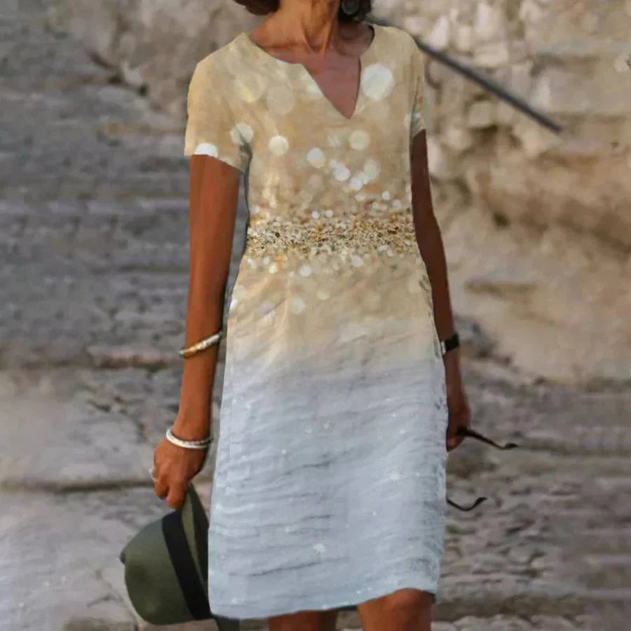 Women's Floral Print Summer Dress | Mini