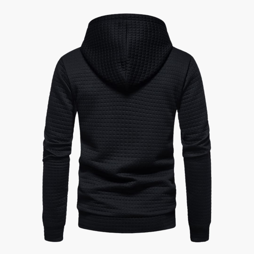 Théo – Felpa con cappuccio alla moda con grande cappuccio, stilosa per uomini