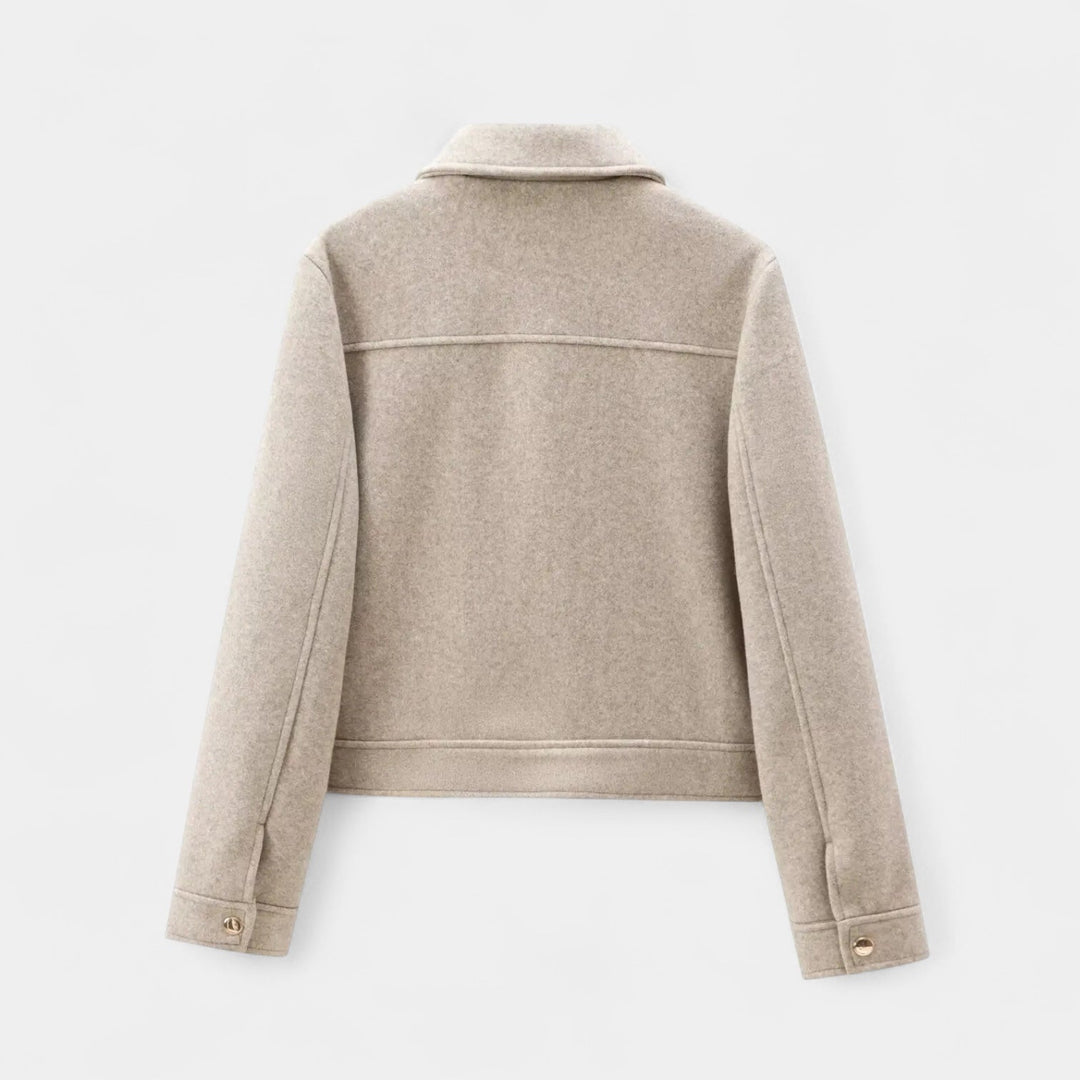 Curie Paris | Veste courte pour femmes en mélange de laine