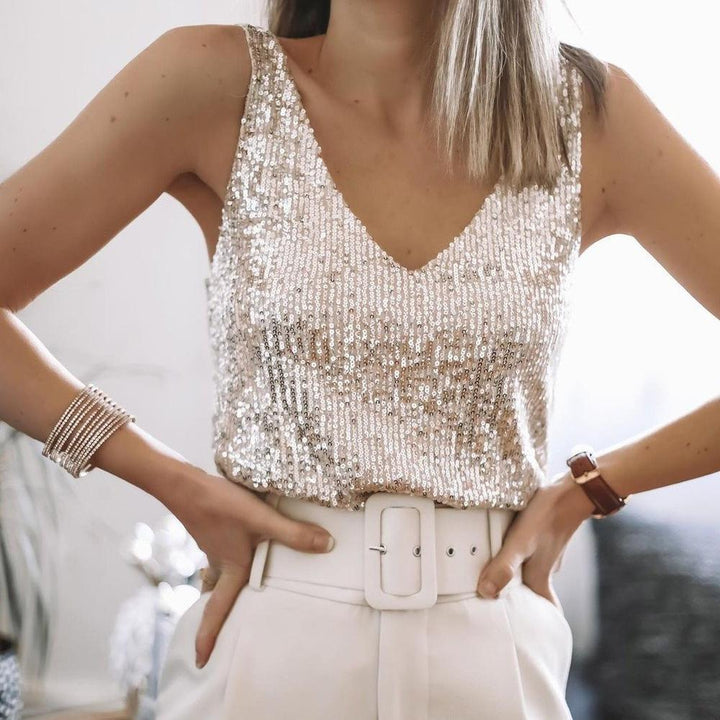 Lila | Top elegante per donne | Beige