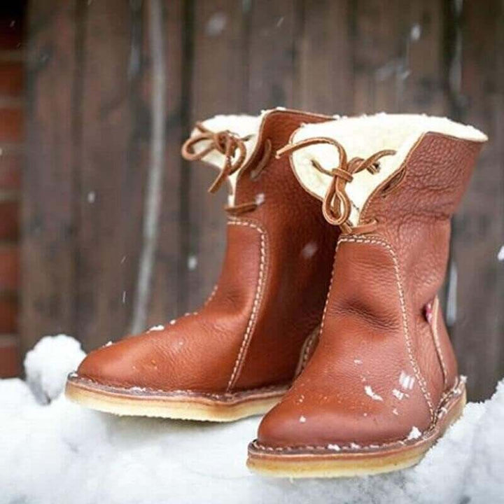 Lucille – Bottes imperméables en polaire avec doublure en laine douce