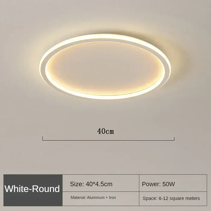 Plafoniera Rotonda Scandinava - AuroraSphere | Illuminazione Design Scandinavo per Interni Moderni