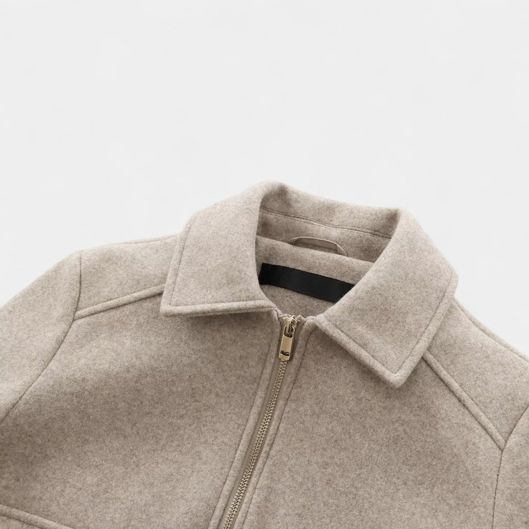 Curie Paris | Veste courte pour femmes en mélange de laine