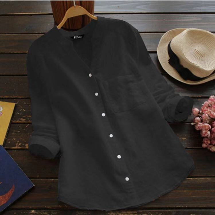 Sofia | Camicia da tempo libero in lino e cotone