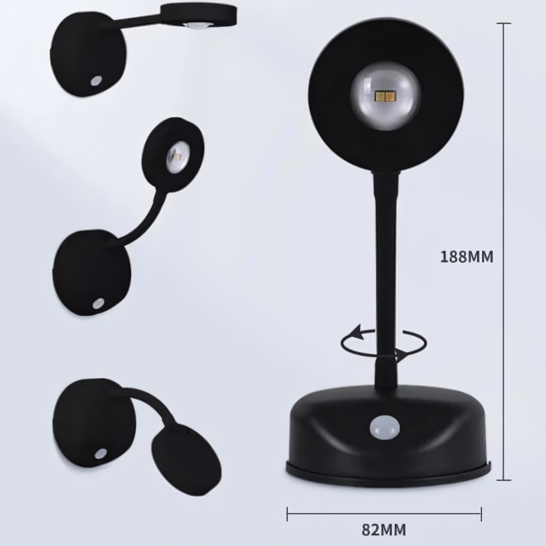 Bezprzewodowy reflektor LED z czujnikiem ruchu - Spark360 | Inteligentne oświetlenie do domu i ogrodu