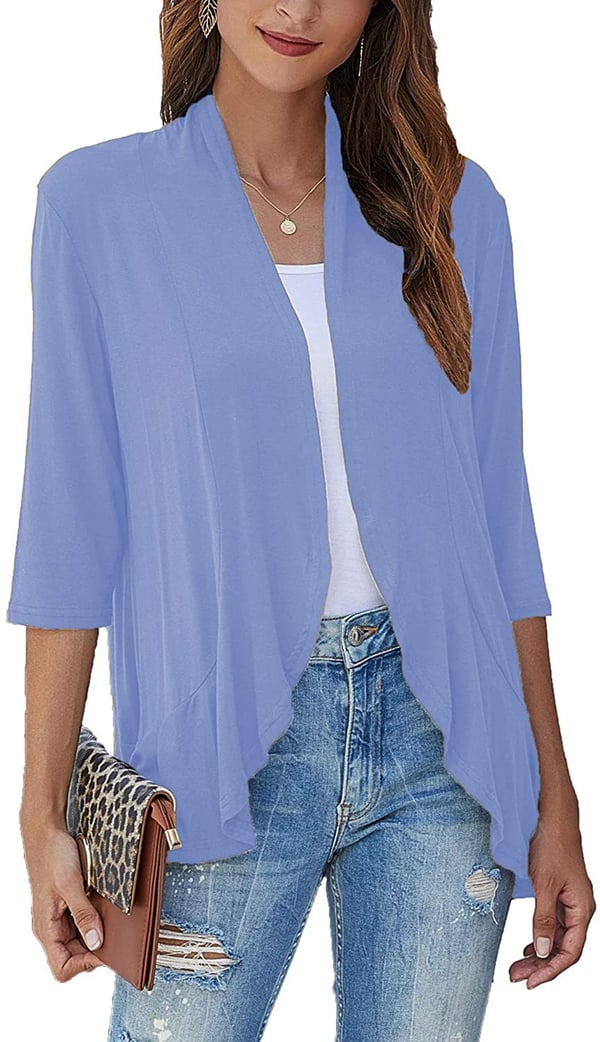 Vicky | Maglie leggere e casual in maglia con apertura frontale per donne
