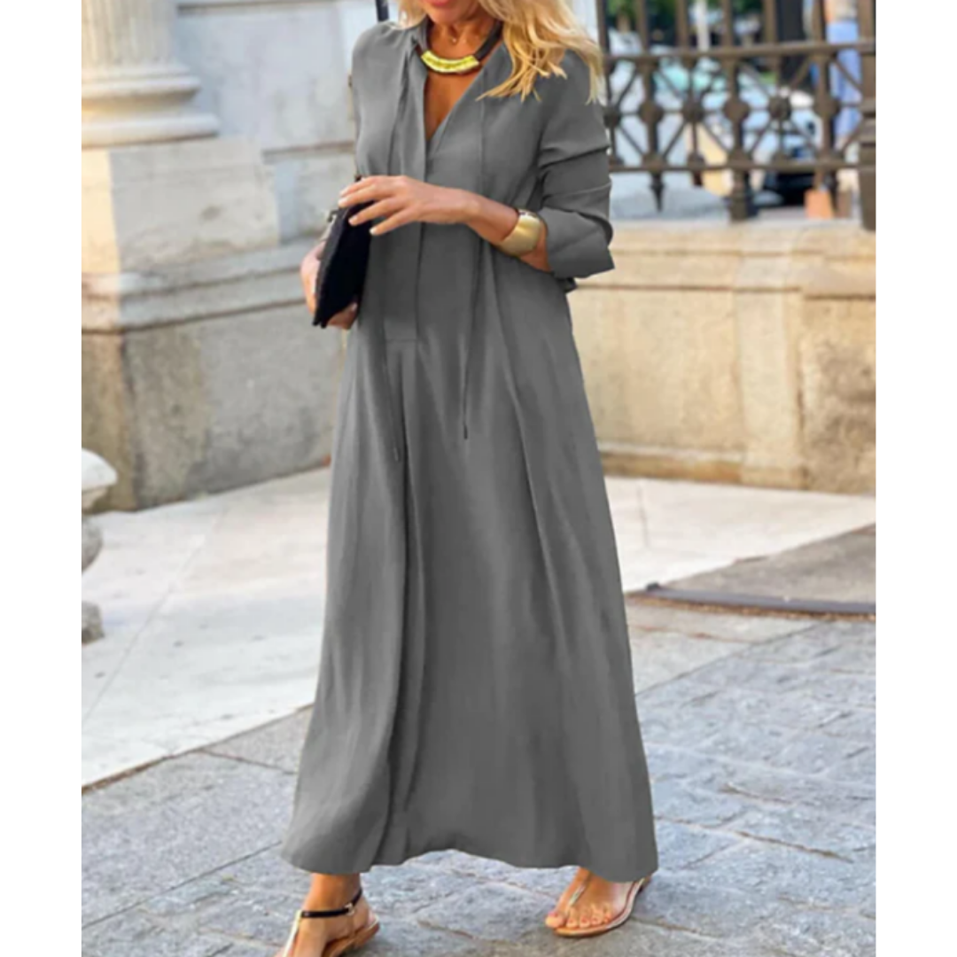 Elegantes und übergroßes Sommerkleid für Damen | Maxi