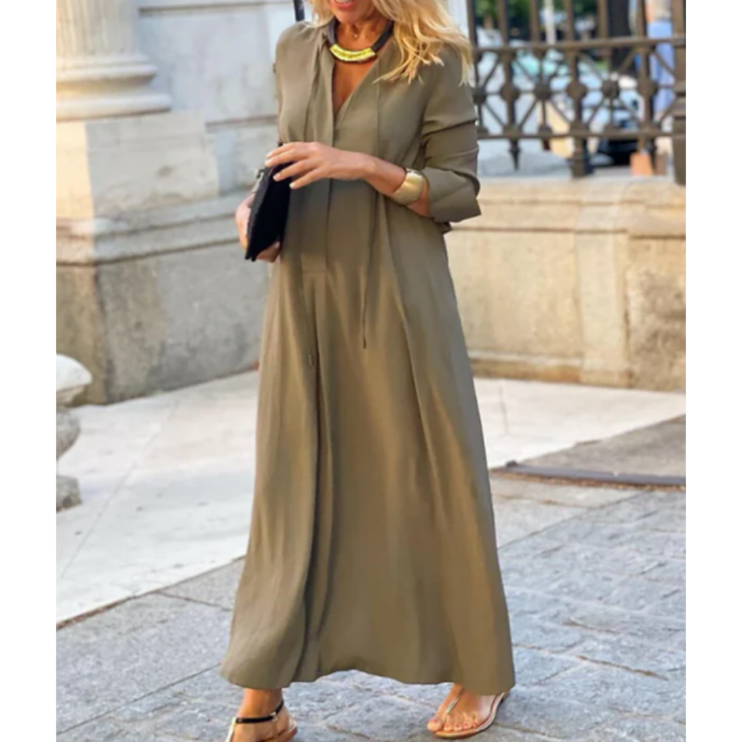 Elegantes und übergroßes Sommerkleid für Damen | Maxi