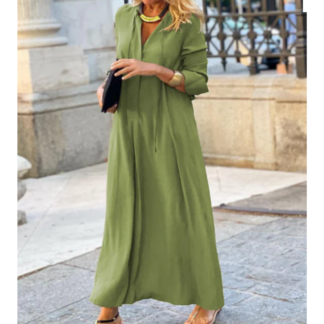 Elegantes und übergroßes Sommerkleid für Damen | Maxi