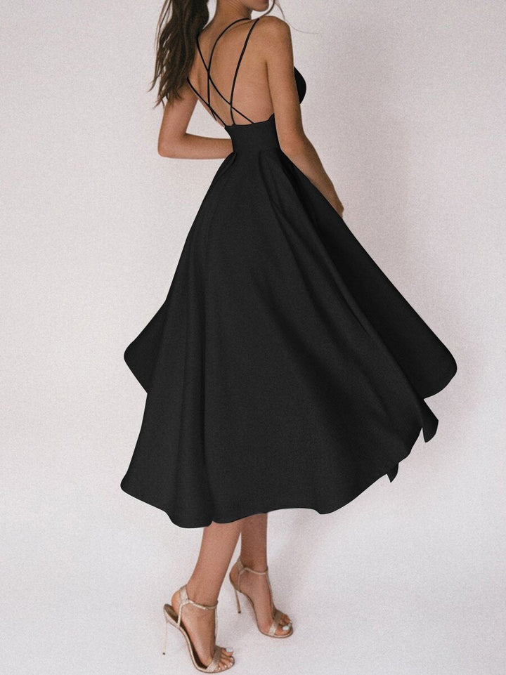 Robe Évasée Dos Nu - Élégance et Confort