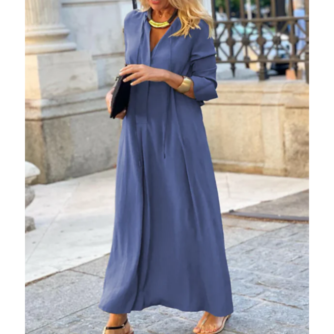 Elegantes und übergroßes Sommerkleid für Damen | Maxi