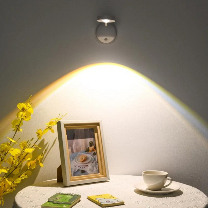 Bezprzewodowy reflektor LED z czujnikiem ruchu - Spark360 | Inteligentne oświetlenie do domu i ogrodu