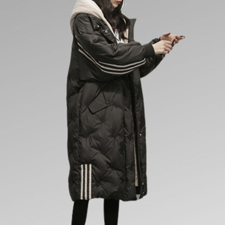 Manteau d’Hiver Long pour Femme – Élégance & Chaleur