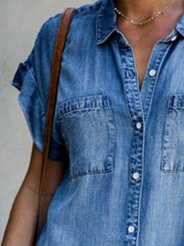 Lotte | Abito in denim urbano