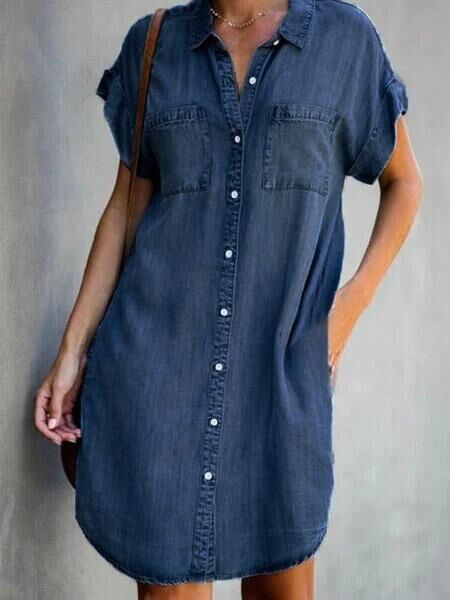 Lotte | Abito in denim urbano