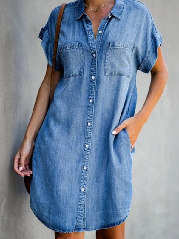 Lotte | Abito in denim urbano