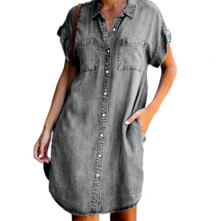 Lotte | Abito in denim urbano
