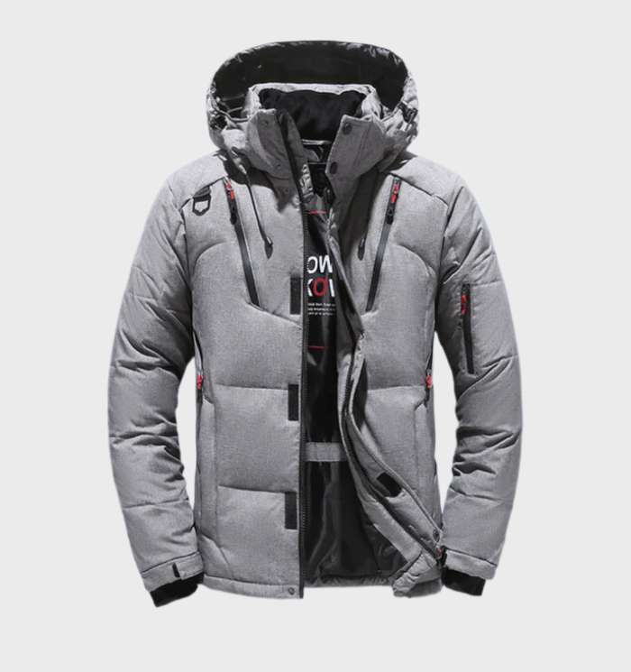 Pénélope - Parka d'hiver épaissement doublée, imperméable et coupe-vent avec doublure en polaire