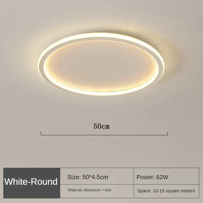 Plafoniera Rotonda Scandinava - AuroraSphere | Illuminazione Design Scandinavo per Interni Moderni
