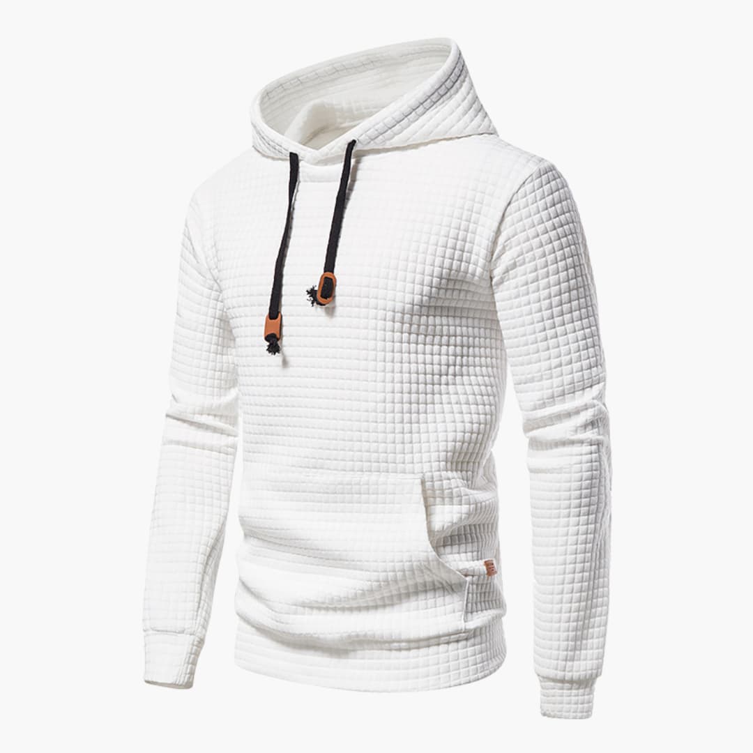 Théo – Felpa con cappuccio alla moda con grande cappuccio, stilosa per uomini