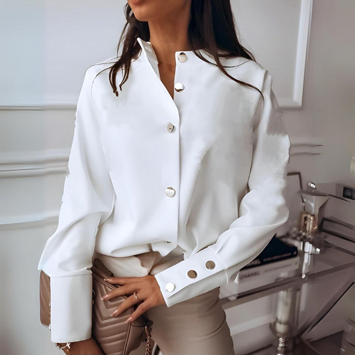 Améliea | Camicia con bottoni da donna | Casuale